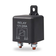 KDsafe 전기 전자 DIY 부품 12V 200A 만능 대전류 릴레이, 1개