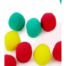 도메라스토어 뿅뿅이 솜공 40mm 도메라스토어 초등미술재료, 빨강