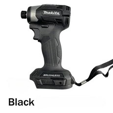 Makita 18V 무선 임팩트 드라이버 LXT BL 브러시리스 모터 전기 드릴 목재/볼트/T 모드 180 NM 충전식 전동 공구 DTD173, [10] Black No Battery
