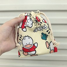 貝克鴨可愛束口袋抽繩收納袋