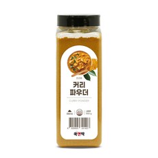 쿡앤딱 커리 파우더 식자재 대용량 인도 카레 가루 분말 향신료, 1개, 500g