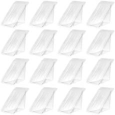 50Pcs 샌드위치 포장 상자 일회용 식품 용기 플라스틱 주방 도구 케이크 버거 랩 지우기 삼각형 상자 보관, 01 Transparent