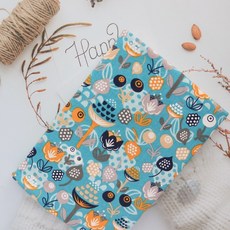 夢境花園-綠 布書衣 A6 A5 B6 50K 25K 32K 20K 16K A4 媽媽手冊 文庫本 書衣, 1個