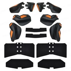 전동 외발자전거 파워 패드 가드 점핑 형광 레퍼킴 S 패튼 린엑스 L 베고드, 02 Red Power Pad