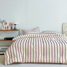 오텔르 어반 스트라이프 고밀도 바이오워싱 사계절 이불