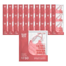 블루본베이직투디마스크(KF80)(초소형) 블루본베이직투디(KF80)(초소형)50매, 복숭아핑크