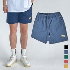 모노마인 남녀공용 시원한 바스락 밴딩 반바지 빅사이즈 바지 여름 반바지