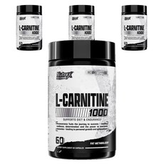 뉴트렉스리서치 L-카르니틴 1000 캡슐, 60정, 4개