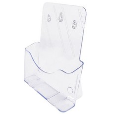 A4 아크릴 진열대 POP 스탠드 꽂이 1단 DD-12667 chl162CT, 단일