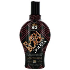 EG Flash 블랙 3000X 태닝 로션 with time release DHA Bronzers SPECIAL, 1개, 354ml