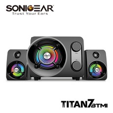 SonicGear 泰坦星七號 2.1聲道 幻彩藍牙無線多媒體音箱