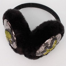 다이몬쥬 블랙입체 귀마개 초경량 보온 방한 사이즈조절가능 눈썰매 유치원 어린이집 초등 선물