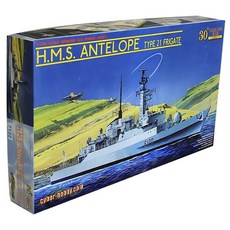 DRAGON 1:700 HMS 羚羊21型護衛艦-馬島戰爭30週年組裝塗裝 需要塑料模型7122, 1個