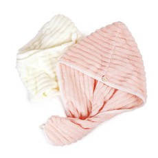 3보급창고 헤어타올 드라이수건, 핑크