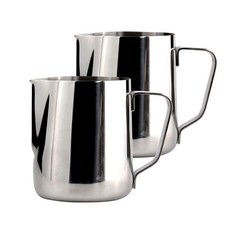 카페 바리스타 스텐 우유 스팀피쳐 600ml 2개입 세트 라떼아트 스팀 밀크저그, 2개, 단일