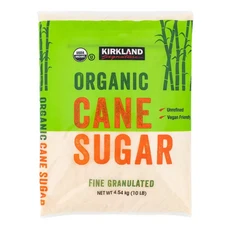 Kirkland Signature 有機蔗糖 細緻顆粒, 4.54kg, 1個