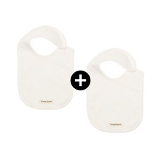 도담도담 오가닉 무형광 유아 턱받이 1+1