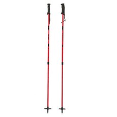 스키폴대 가벼운 스키스틱 블랙 경량 2쌍 스키장 폴대 스틱 초경량 내구성 폴대스키 양손, 레드, 120cm, 1개