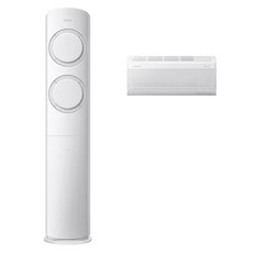 삼성 Ai Q9000 멀티형에어컨 AF60F17D11WRS 17평+6평형 26년생산제품 2IN1 인버터 기본설치+리모컨+실외기포함, 매립배관형, 그레이