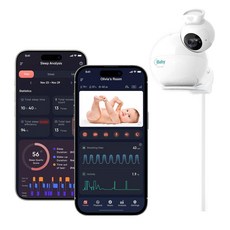 아기 호흡 모니터 WiFi 카메라 1080p 양방향 오디오
