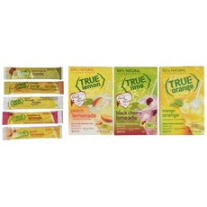 트루 블랙 체리 라임에이드 피치 레모네이드 & 망고 오렌 True Black Cherry Limeade Peach Lemonade & Mango Orange 10-coun, 1개, 10