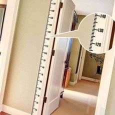 원포 키재기 눈금 스티커 키재기줄자 벽걸이키재기 벽키재기 ksm377Xu, 1개