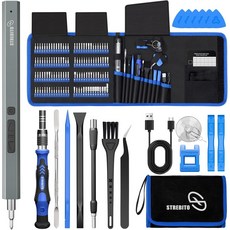 STREBITO 정밀 드라이버 세트 144in1, 파란색