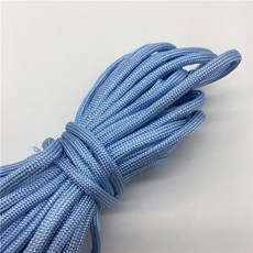 10 야드 파라코드 550 낙하산 코드 랜야드 로프 밀 스펙 타입 III 7 스트랜드 등산 캠핑 서바이벌 장비 DIY, Sky blue, 1개