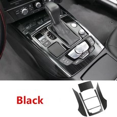 자동차 스타일링 스티커 콘솔 기어 시프트 프레임 장식 트림 스트립 인테리어, 1. black, 블랙