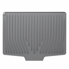 딜다트 특대형 물빠짐 실리콘 식기건조매트, 1개, 그레이, 1단