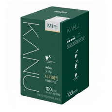 KANU 低咖啡因美式咖啡粉, 0.9g, 100條, 1盒
