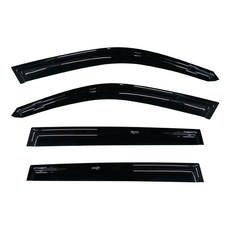 IAC BMW X3 E83 2003-2010 晴雨窗 台灣製造 四片組, 透光黑