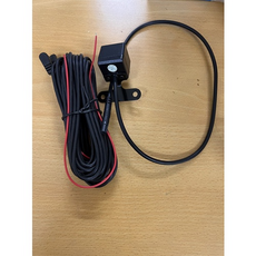 倒車鏡頭連接線，柔軟易彎曲，長度足夠，連接穩定，安全可靠，適用於各種車型, 黑色, 5針後鏡頭+5米線