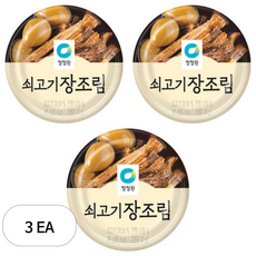 청정원 쇠고기 장조림, 95g, 3개