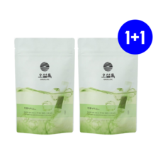 설록차 아모레퍼시픽 오설록 유기농 제주 녹차 티백 1+1, 200g, 20개입, 2개