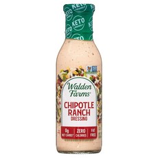 월든팜스 Walden Farms Chipotle Ranch Dressing 치폴레 랜치 드레싱, 5개