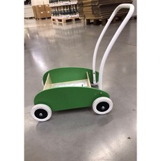 IKEA MULA遊戲推車 樺木學步車, 綠色, 1個