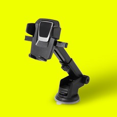 MAYTON Standard M 一鍵式長度可調車用支架, 1個, 黑色