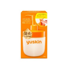 Yuskin 悠斯晶 家庭用 180g 乳霜 護膚霜, 1個, 家庭用180g(橘色)贈長頸鹿80抽濕巾