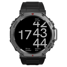 FDUCE GPS 스마트 워치 DM58, GPS + 블루투스, 5.2mm, 블랙