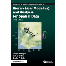 (英文圖書)Hierarchical Modeling and Analysis for Spatial Data 精裝版, CRC Press, 英文
