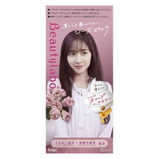 hoyu Beautylabo泡泡染髮劑, 1盒, 玫瑰粉