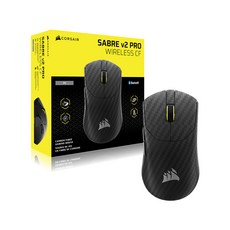 커세어 세이버 v2 PRO CF 초경량 게이밍 무선 마우스, 카본