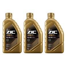 지크 X10 LS 가솔린 엔진오일, 3개, 5w30, 1L
