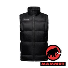MAMMUT 長毛象 Glacier Glow 男羽絨立領背心 黑色 1013-04500