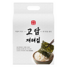 정성담김 고담재래김 선물세트 27봉 해남김 맛있는김 도시락김, 1세트