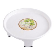 원형 화분 물 받침 - 화이트 소소_20260201EA