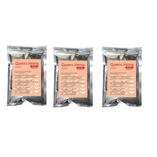 퀸즈best헤나 정품 3개셋트 천연헤나염색약 Queens Henna best, best 레드, 3개
