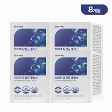 안국약품 100억 유산균 플러스, 4개, 60정