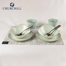CHURCHILL 點藏系列 蛋青色 雙人12件組, 1個